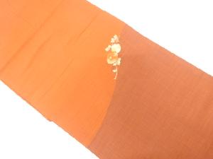 花模様織り出し 袋帯